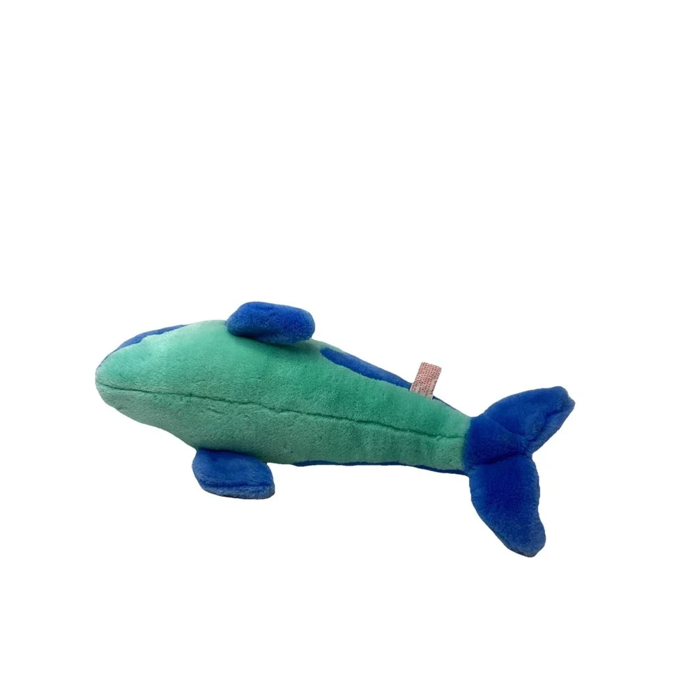 Vintage The Westcliff Collection Blue Green Plush Stuffed Animal Dolphin 19